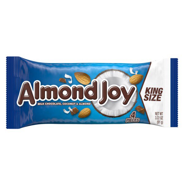 hersheys almond joy king size 18 x 3 22 oz
