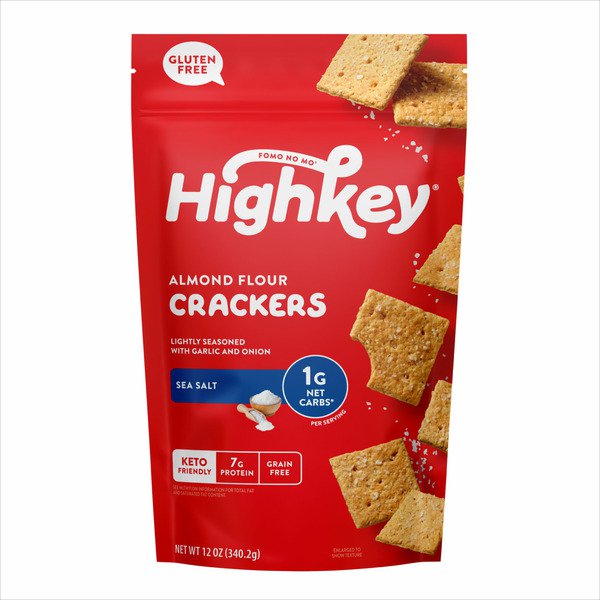 high key almond flour crackers 12 oz