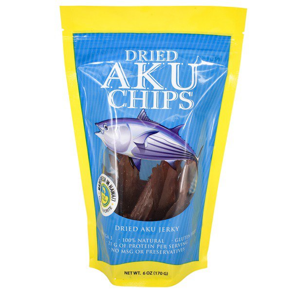 hilo fish company dried aku chips 6 oz 2