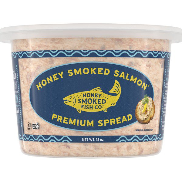 honey smoked salmon co salmon spread 18 oz 1