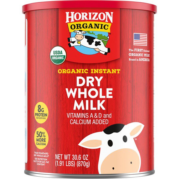 horizon organic powdered milk 30 6 oz 2