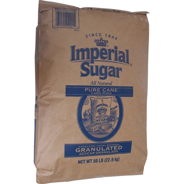 imperial granulated sugar 50 lb