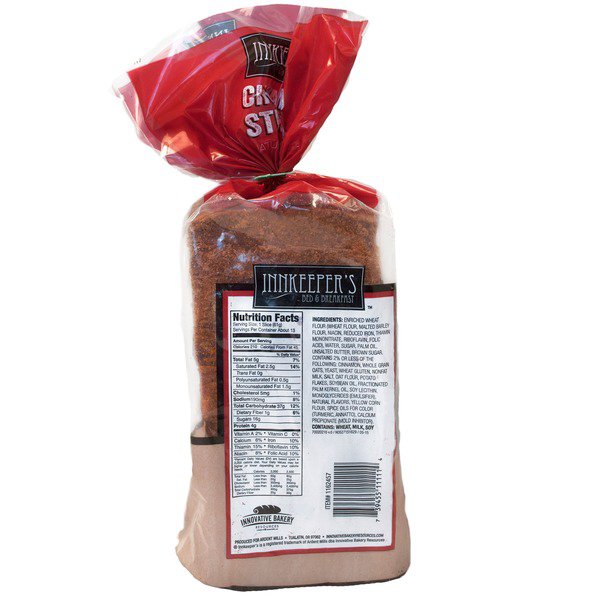 inkeepers cinnamon streusel bread 28 oz 1