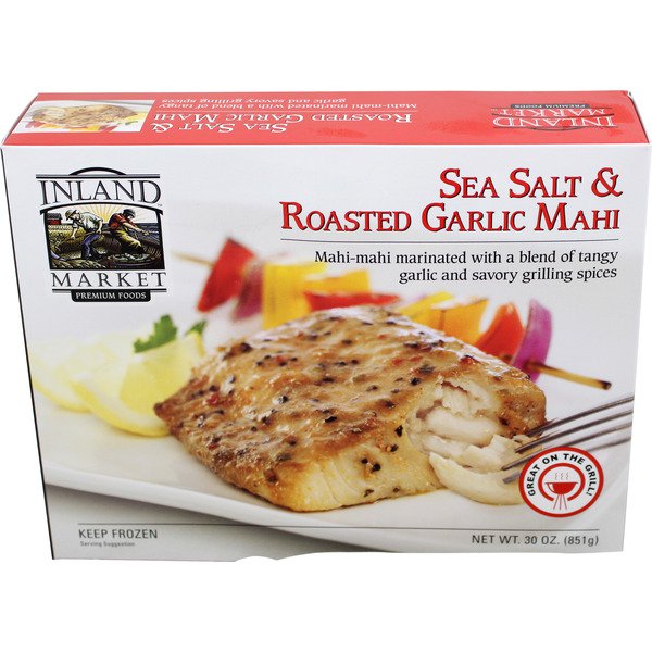 inland market sea salt roasted garlic mahi 30 oz 1