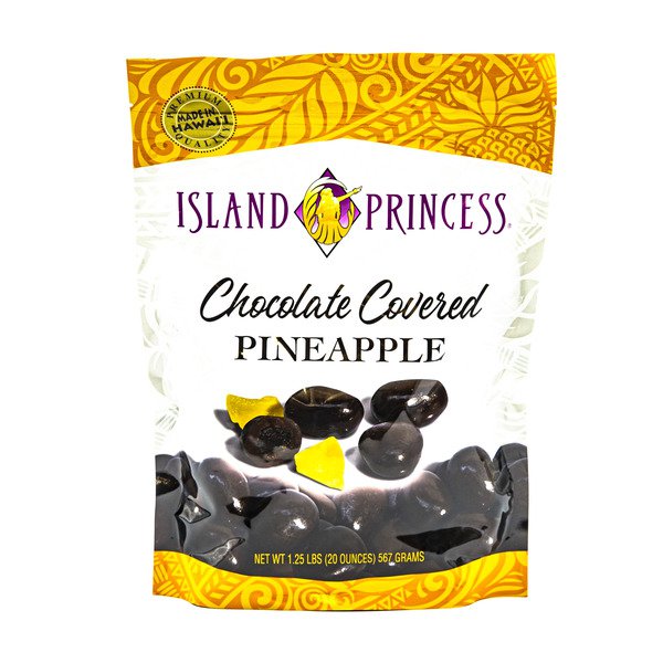 island princess chocolate covered pineapple 20 oz 1