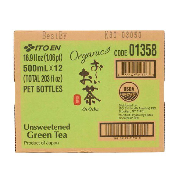 itoen japan imported organic japanese green tea 12 x 16 9 oz 2