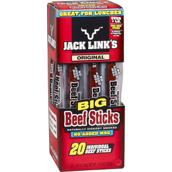 jack links original beef sticks 20 ct