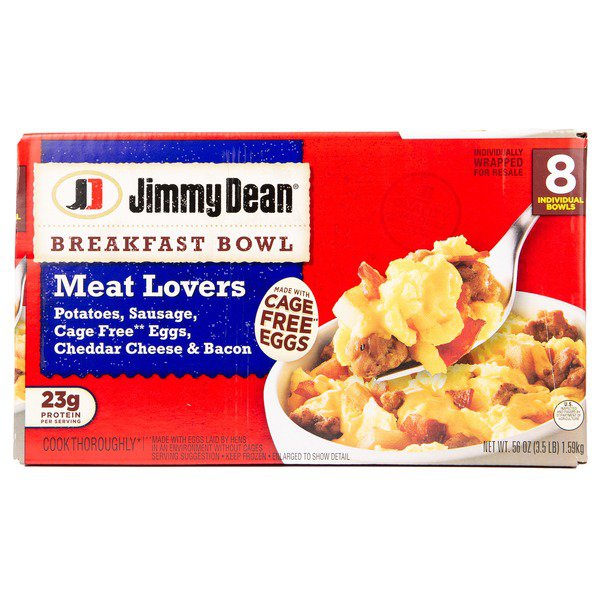 jimmy dean meat lover bowls 8 ct 7 oz 1