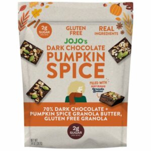 jojos guilt free pumpkin spice chocolate bar 14 oz 1