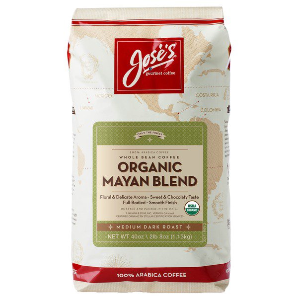 joses mayan blend whole bean coffee 40 oz 2