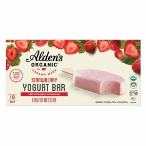 julies organic strawberry yogurt bars 18 x 3 oz
