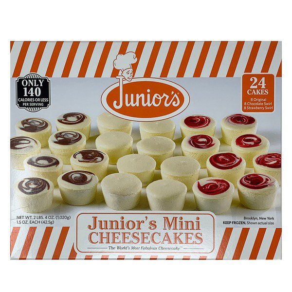 juniors mini cheesecakes 24 ct 1