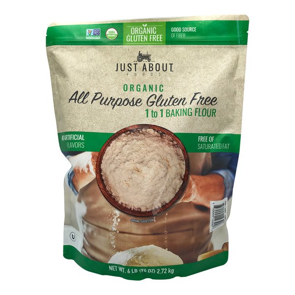 just about foods org gluten free flour 6lb 2