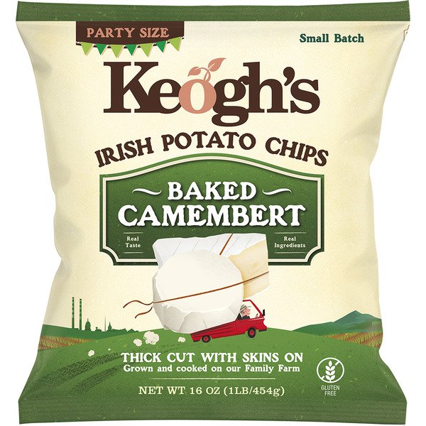 keoughs camembert irish potato chips 16 oz 1