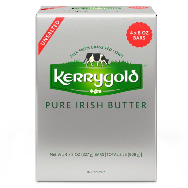 kerrygold unsalted irish butter 4 x 8 oz 1