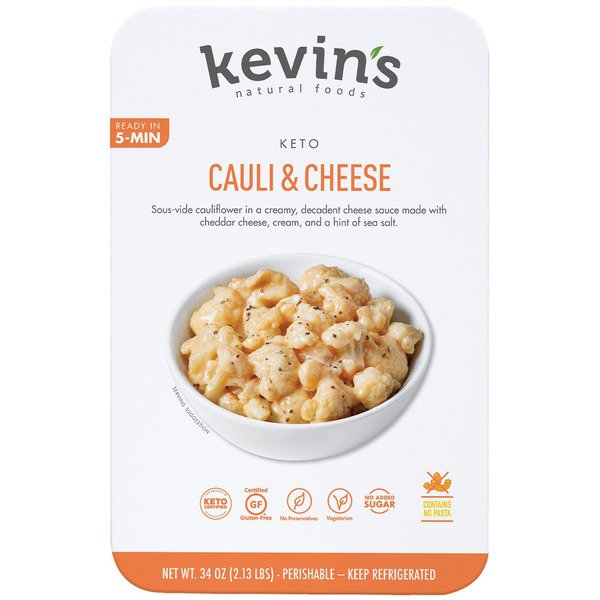 kevins natural foods cauliflower and cheese 34 oz 2