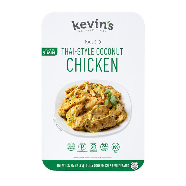 kevins paleo thai coconut chicken 32 oz 1