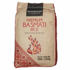khazana premium basmati rice 20 lbs 1