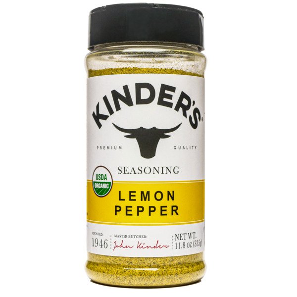 kinders organic lemon pepper 11 8 oz 2
