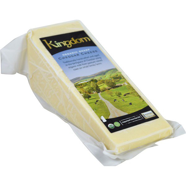 kingdom organic cheddar cheese 2