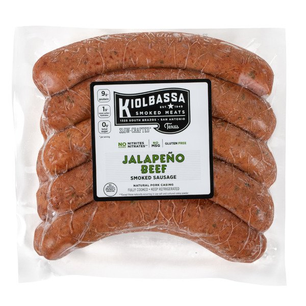 kiolbassa provision co jalapeno beef sausage 2