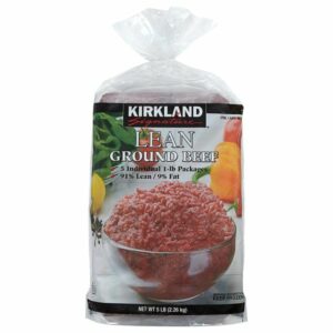 kirkland signature 91 lean ground beef 5 x 1 lb