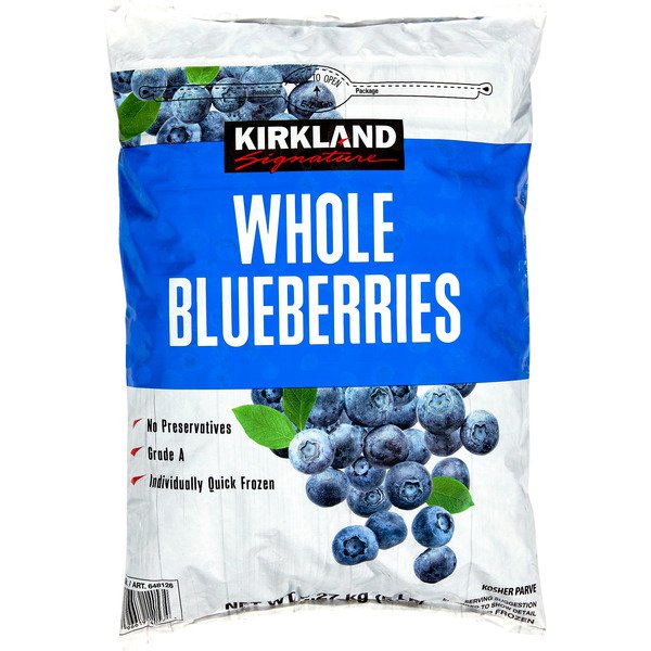 kirkland signature blueberries 5 lb 1