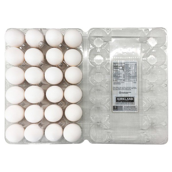 kirkland signature cage free eggs 24 ct 1