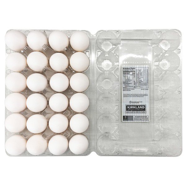 kirkland signature cage free eggs usda grade aa extra large 24 ct 1