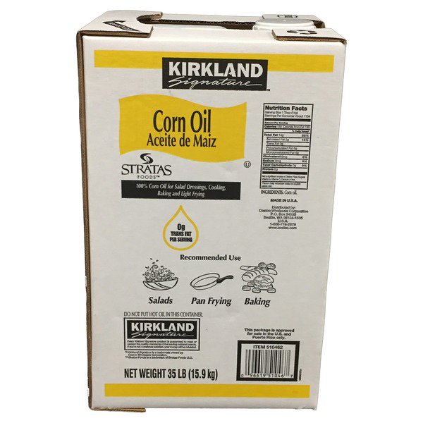 kirkland signature corn oil 35 lb 1