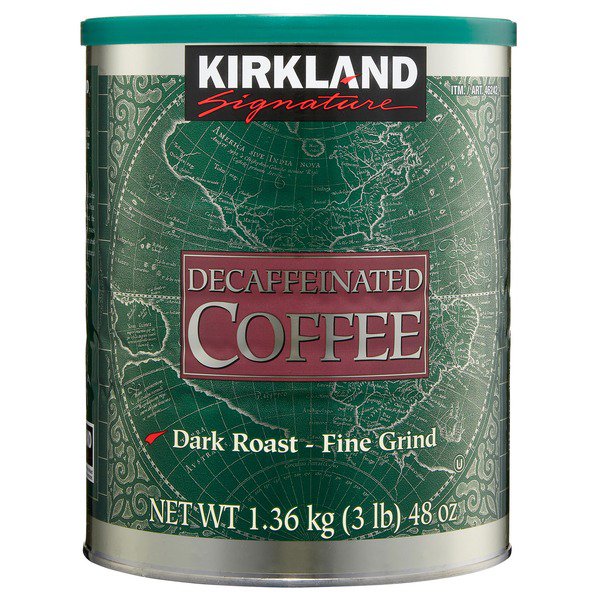 kirkland signature decaf coffee 48 oz