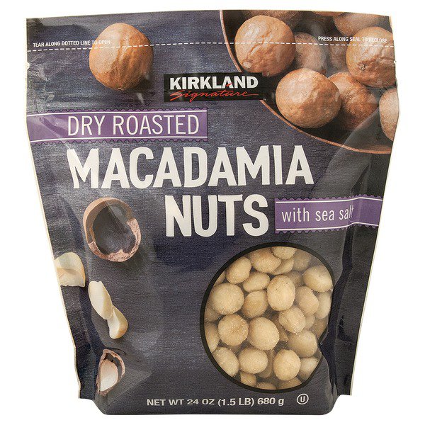 kirkland signature dry roasted macadamia nuts 24 oz