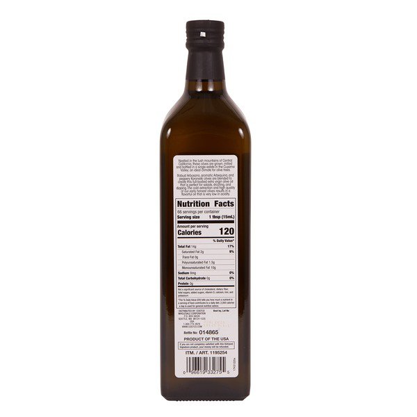 kirkland signature extra virgin olive oil california 33 8 fl oz 1