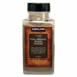 kirkland signature fine ground black pepper 12 3 oz