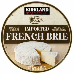 Kirkland Signature French Brie, 1.32 lb, the Costcodle item for 2023-12-26