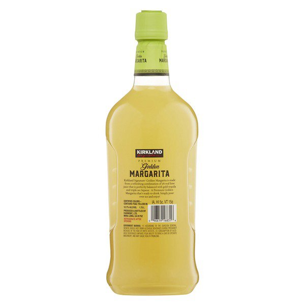 kirkland signature golden margarita contains alcohol 1 75 l 1