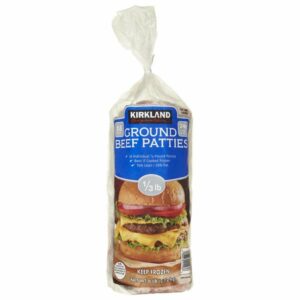kirkland signature ground beef patties 18 ct