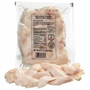 kirkland signature hand pulled rotisserie chicken breast meat 42 oz