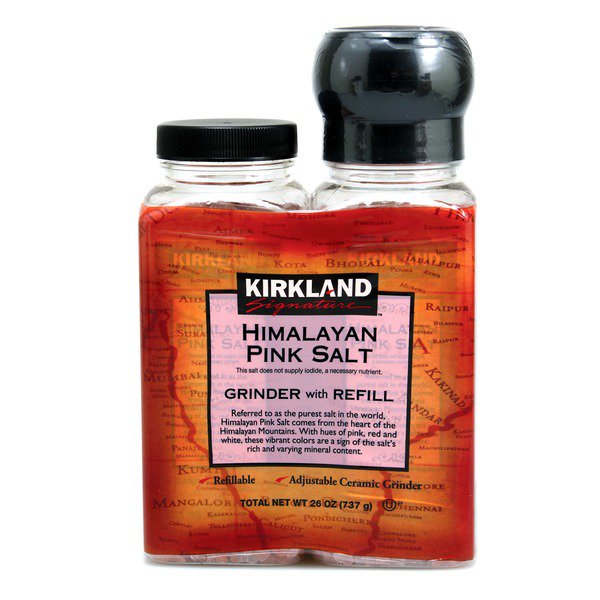 kirkland signature himalayan pink salt 26 oz total net wt