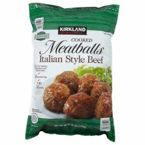 kirkland signature italian style beef meatballs 6 lbs