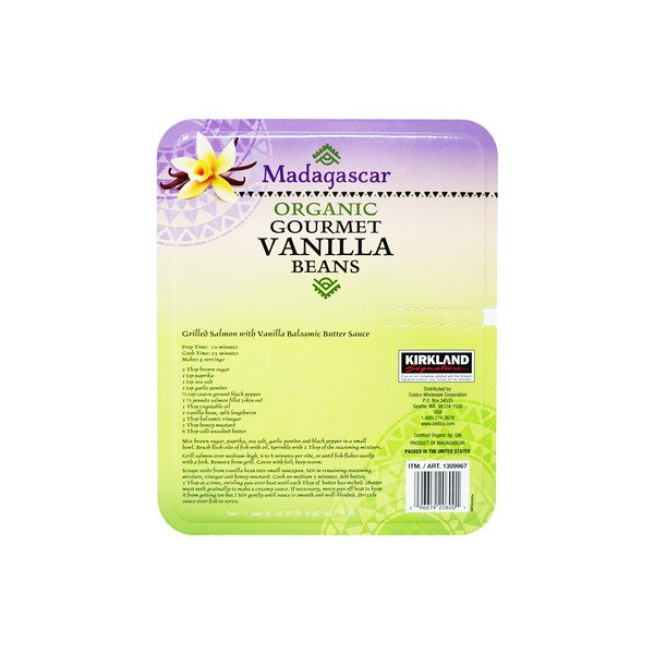 kirkland signature madagascar organic vanilla beans 5 ct 1