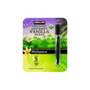 Kirkland Signature Madagascar Organic Vanilla Beans, 5 ct