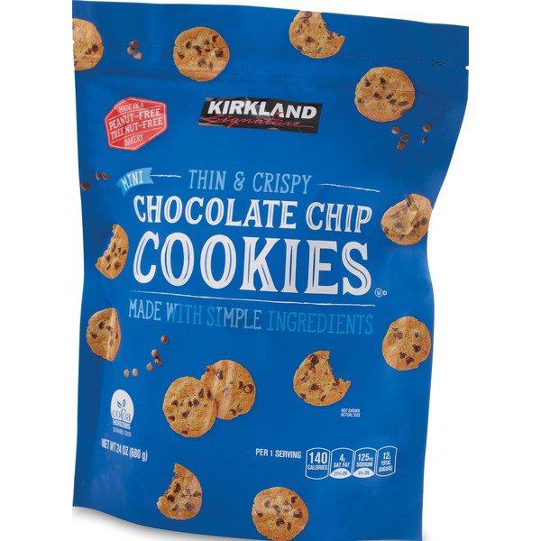 kirkland signature mini chocolate chip cookies 24 oz