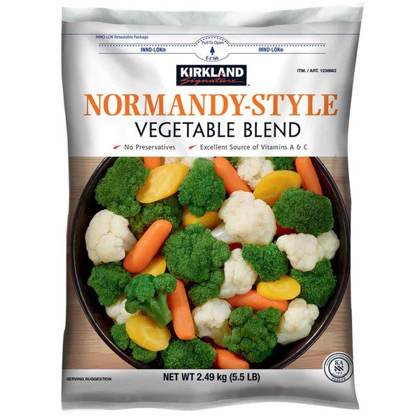 kirkland signature normandy vegetables 5 5 lbs