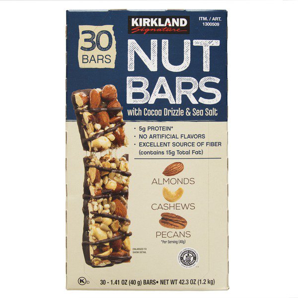 kirkland signature nut bar 30 ct