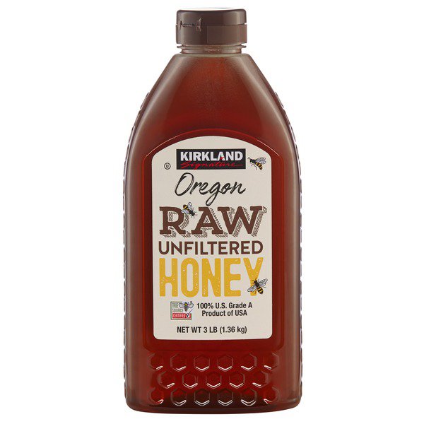 kirkland signature oregon raw unfiltered honey 3 lb