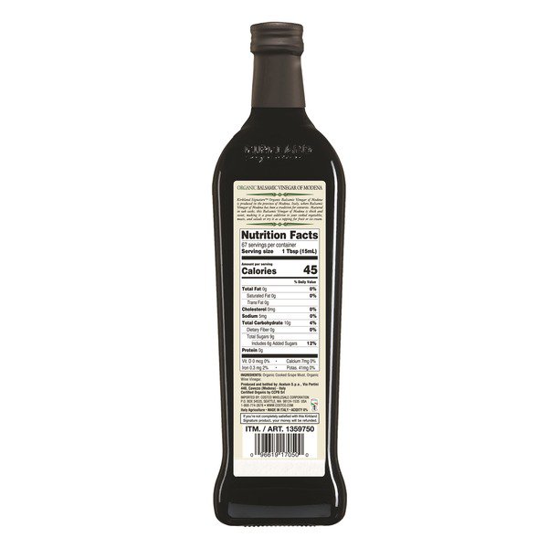 kirkland signature organic balsamic vinegar 1 liter 1