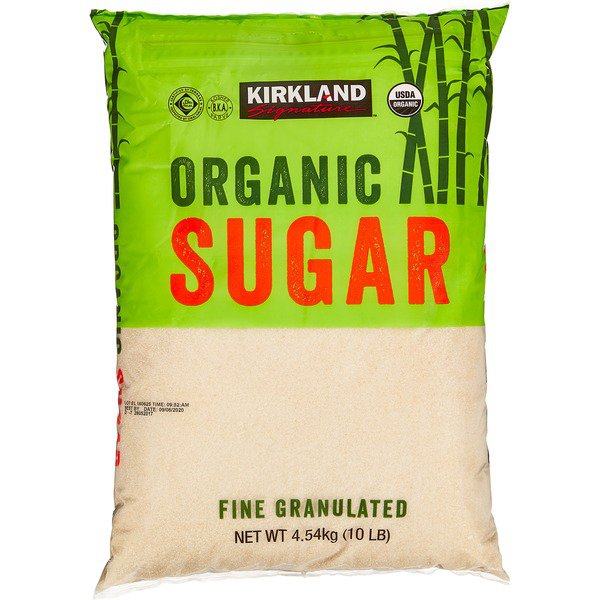 kirkland signature organic cane sugar 10 lb