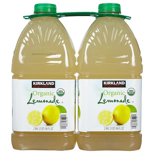 kirkland signature organic lemonade 2 x 96 fl oz