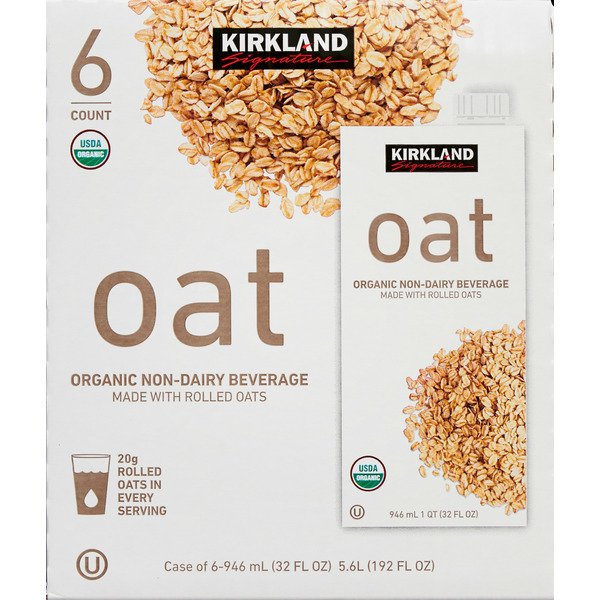 kirkland signature organic oat milk